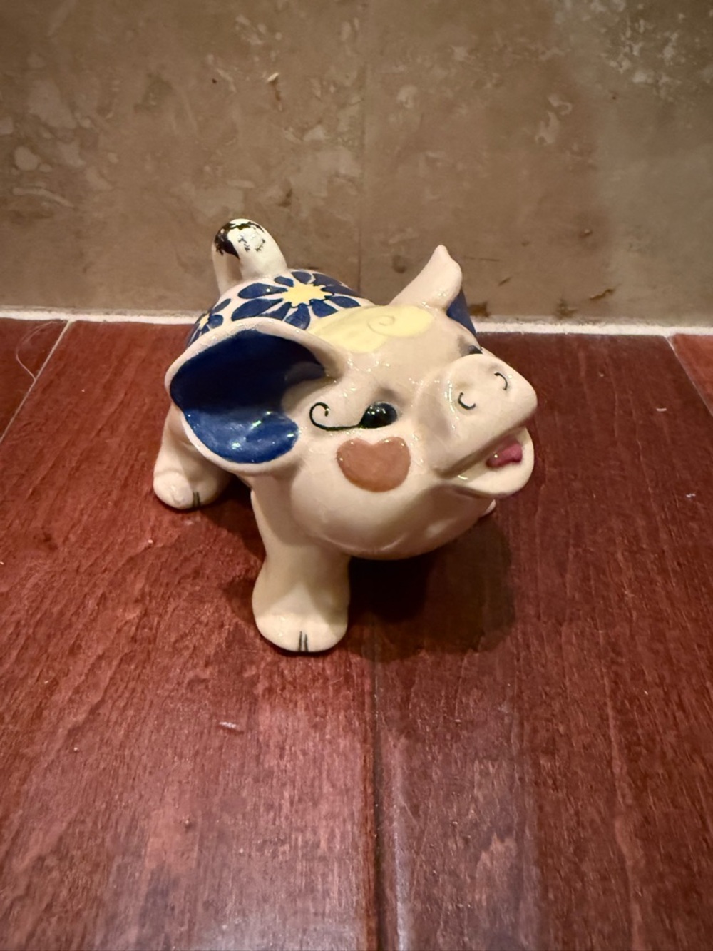Vintage Kay Finch Pottery California Small Ceramic Pig